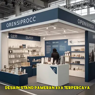 desain stand pameran 3x3 terpercaya